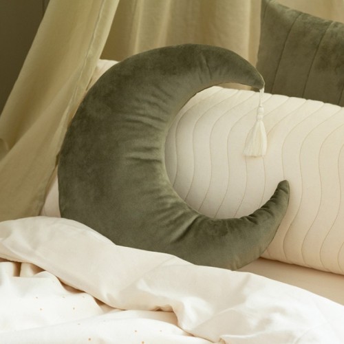 PIERROT VELVET MOON OLIVE GREEN